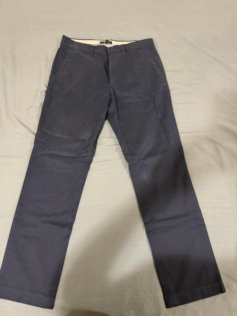 Banana Republic Navy Blue Straight Chinos